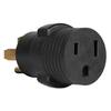 WEN 240V 50-Amp 12000-Watt Generator to Appliance Adapter, NEMA 14-50P 4-Prong Plug to NEMA 6-50R 3-Prong Appliance Outlet GNA650