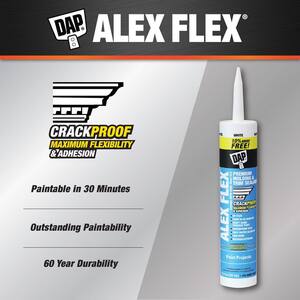 Alex Flex 11.2 oz. White Premium Molding and Trim Sealant