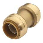 SharkBite 3/4 in. Brass PTC Straight Coupling U016A - The Home Depot