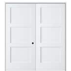 MMI Door 72 in. x 80 in. 2-Panel Flat Square Sticking Primed Composite ...