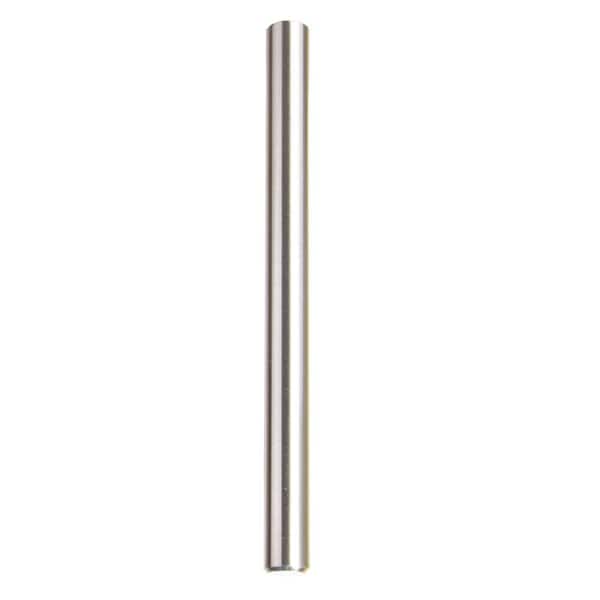null 3.5 in. (88.9 mm) Center-to-Center Satin Nickel Modern Straight Euro Style Bar Cabinet Pull (10-Pack)