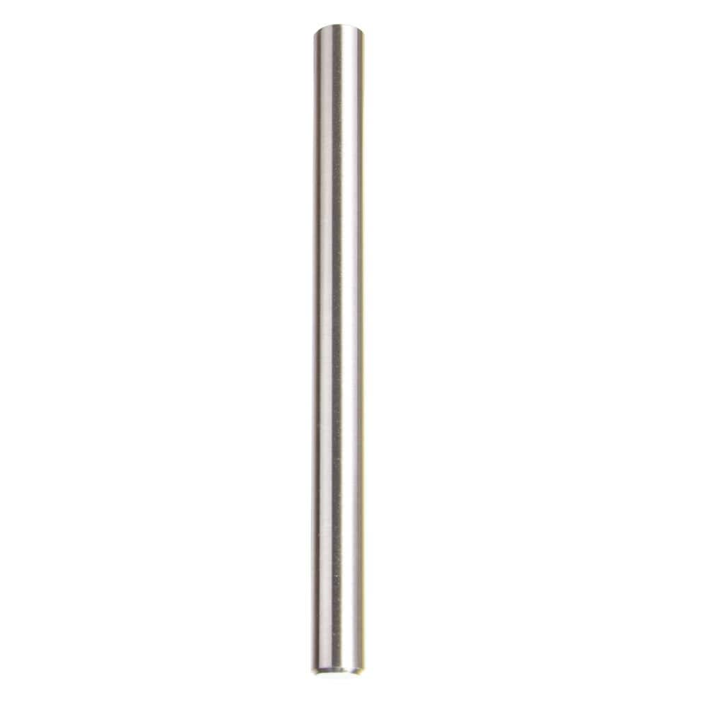 3.5 in. (88.9 mm) Center-to-Center Satin Nickel Modern Straight Euro Style 