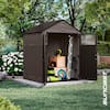 6 ft. W x 5 ft. D Plastic Shed (34 sq. ft.)