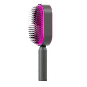 3D Air Cushion Massager Brush Airbag Massage Comb in Pink Finish