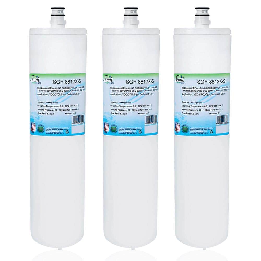 Swift Green 13.75" White Coconut Carbon Water Filter