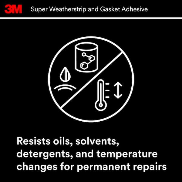 3M 1 Ounce Weatherstrip Adhesive 7010309195