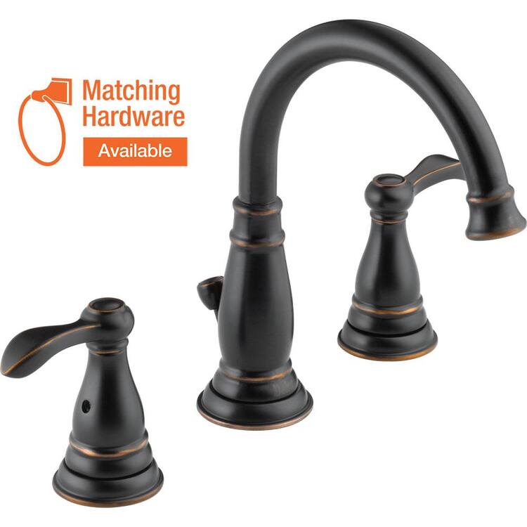 Delta Porter 8 in. Widespread 2Handle Bathroom Faucet in Oil Rubbed