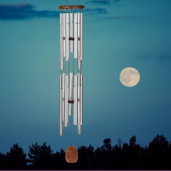 Solar Wind Chime in Sea Blue with Looping Pattern