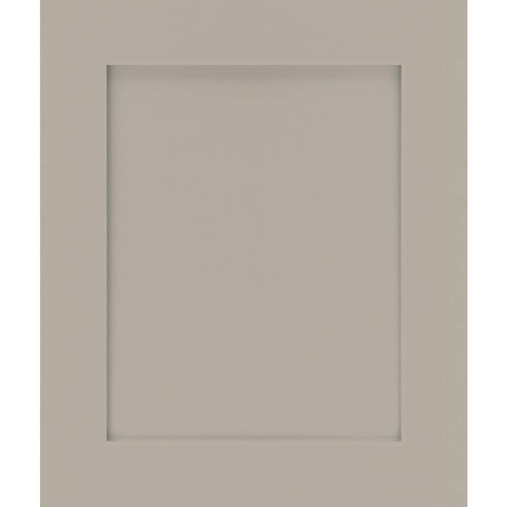 Cottage 14.5 in. W x 0.75 in. D x 14.5 in. H in Sterling Cabinet Door Sample