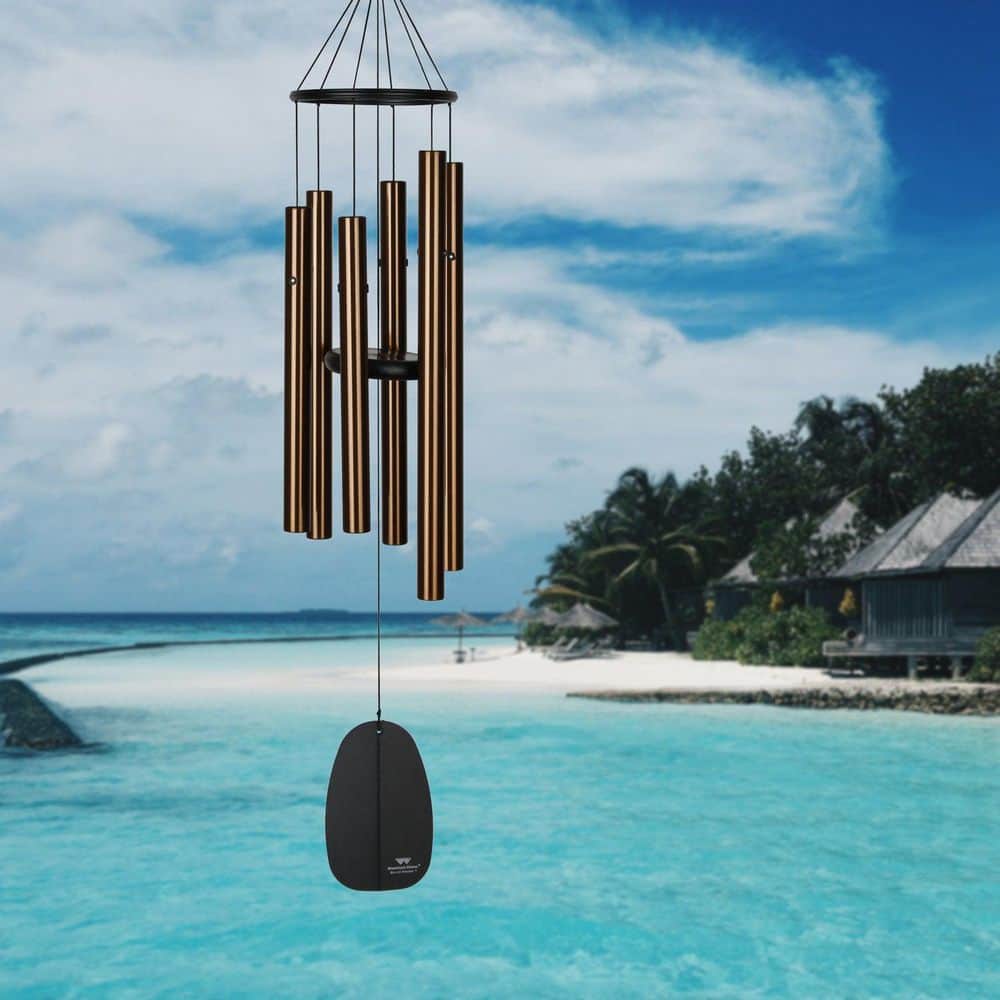 Medium Bronze and Black Aluminum Wind Chime