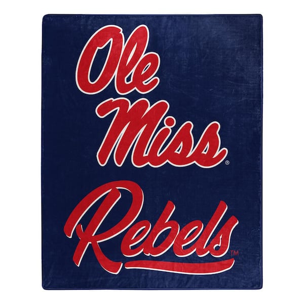 THE NORTHWEST GROUP NCAA Multi-Color Mississippi Signature Raschel Throw