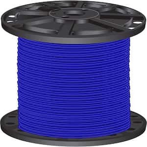 2,500 ft. 10 Blue Solid CU THHN Wire