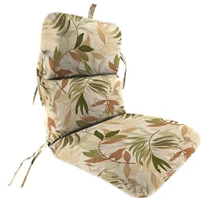 45 in. L x 22 in. W x 5 in. T Outdoor Chair Cushion in Oasis Nutmeg