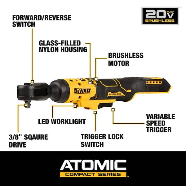 Impact ratchet online dewalt