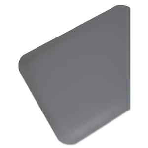 Pro Top Gray 36 in. x 60 in. PVC Foam/Solid PVC Anti-Fatigue Mat