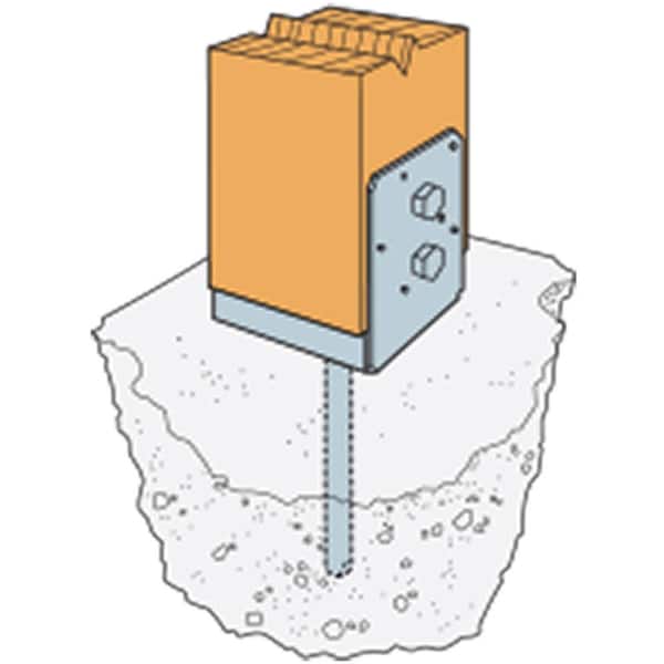 Industrial & Scientific Brackets Simpson Strong Tie ABU66Z ZMAX Uplift