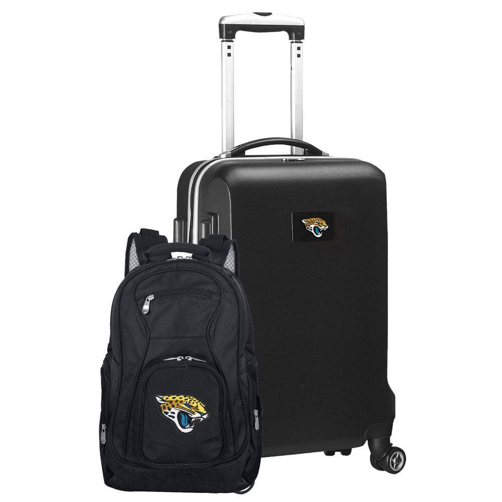 Mojo Jaguars Deluxe 2Piece Luggage Set NFJJL104_BLACK The Home Depot