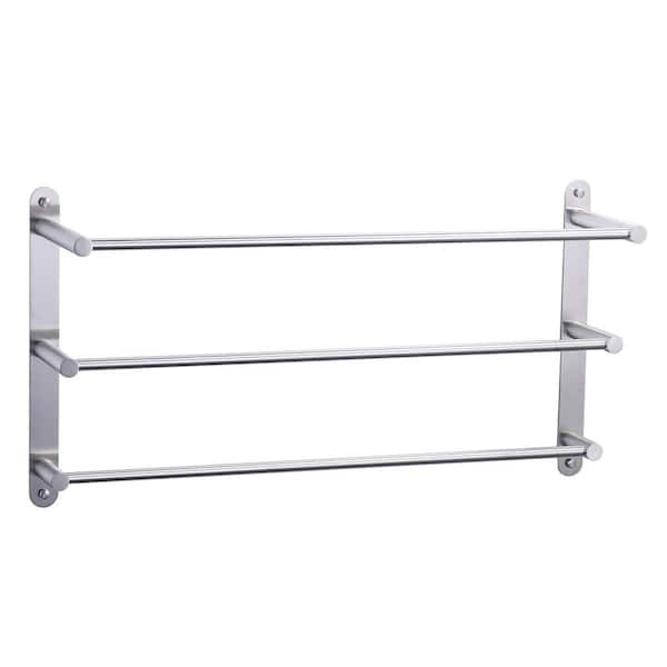 Delta Hospitality Extensions 5-Tier Wall Mount Towel Rack Bath Hardware  Accessory in Brushed Nickel HEXTN01-BN - The Home Depot