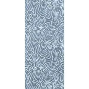 Waves Ocean Blue Coastal Wall Mural Sample