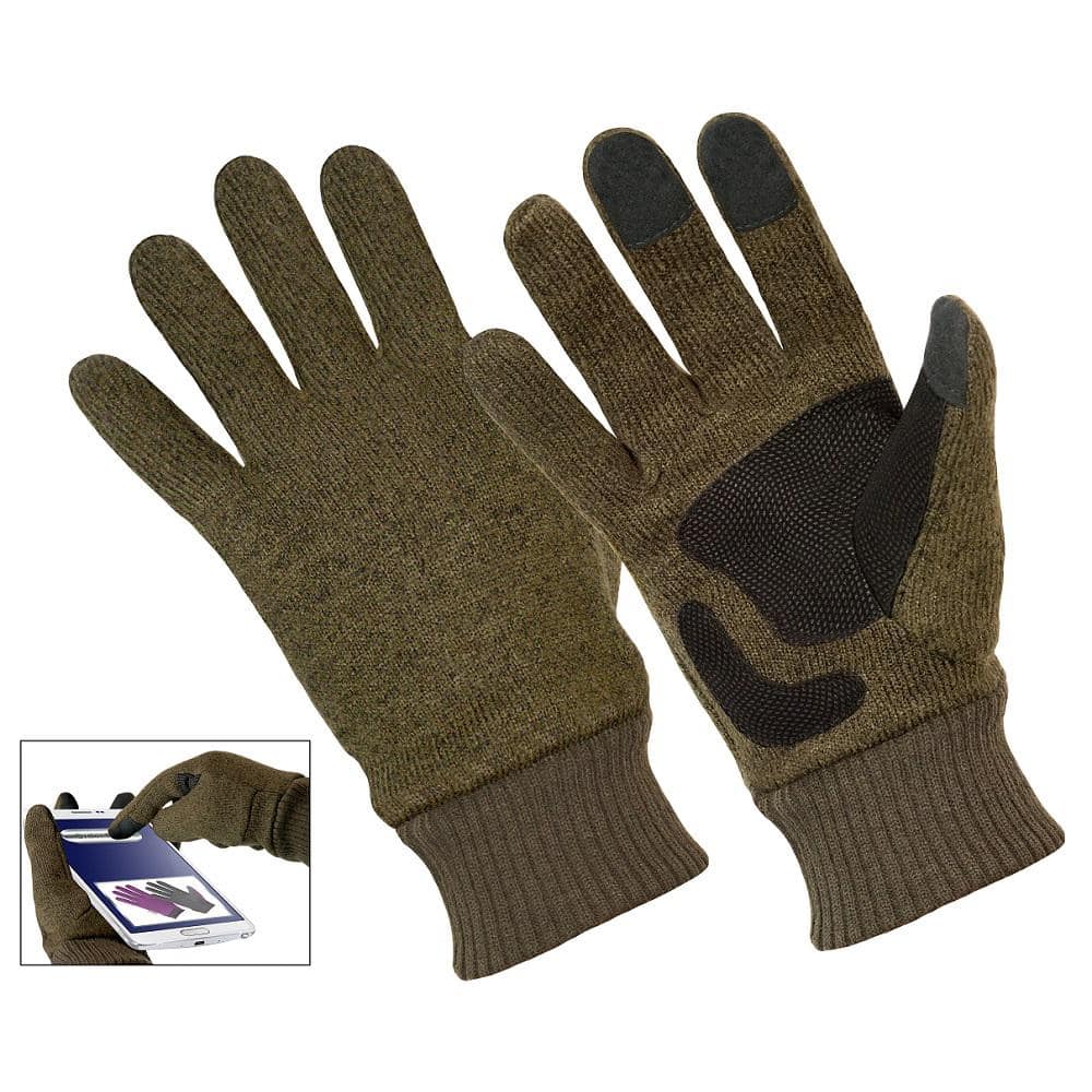 CT8210, Premium Sweater Fleece Glove, PU Reinforced Palm, Touchscreen Compatible (One Size Fits Most)