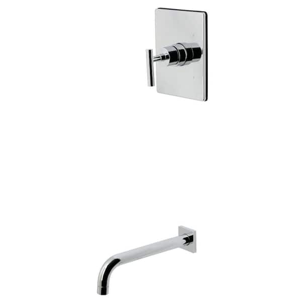 Manhattan 1-Handle 1-Spray Tub and Shower Faucet 1.8 GPM in Polished Chrome