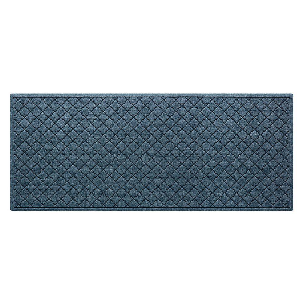 WaterHog Cordova Navy 35 in. x 85 in. PET Polyester Door Mat price history on PriceWatchPro
