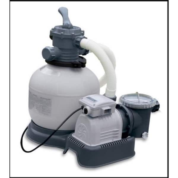 INTEX Krystal Clear 2800 GPH Above Ground Pool Sand Filter Pump