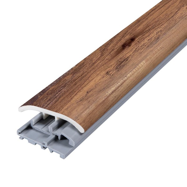 Copper 0.31 in. T x 2 in. W x 78.7 in. L Vinyl 4-in-1 Molding