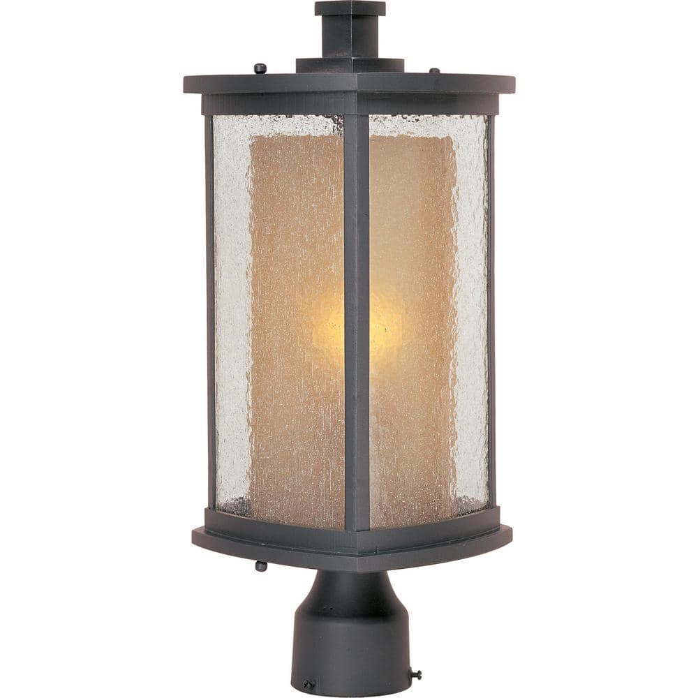 Bungalow 1-Light Bronze Outdoor Pole/Post Light price history on PriceWatchPro