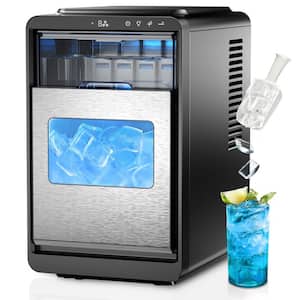 ビリヤード Icelake SIMZLIFE 9.4 in. 26.5 lb. Bullet Ice Countertop Portable Ice