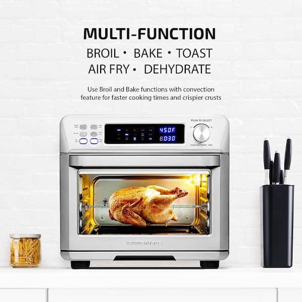 Chefman Multifunctional Digital Air Fryer+ Rotisserie, Dehydrator, Convection Oven