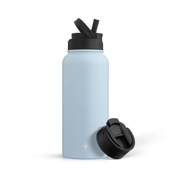 JoyJolt 32 oz. Blue Vacuum Insulated Stainless Steel Water Bottle