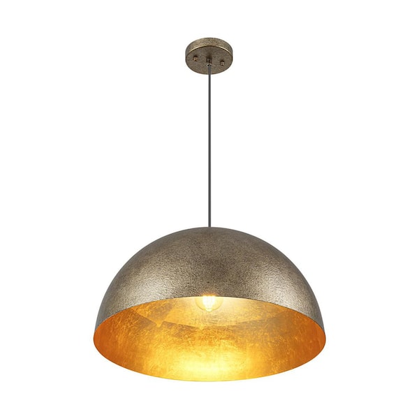 点灯式　NICHOLAS Rennnsan Nicholas 1-Light Antique Dark Silver Orange Peel Art