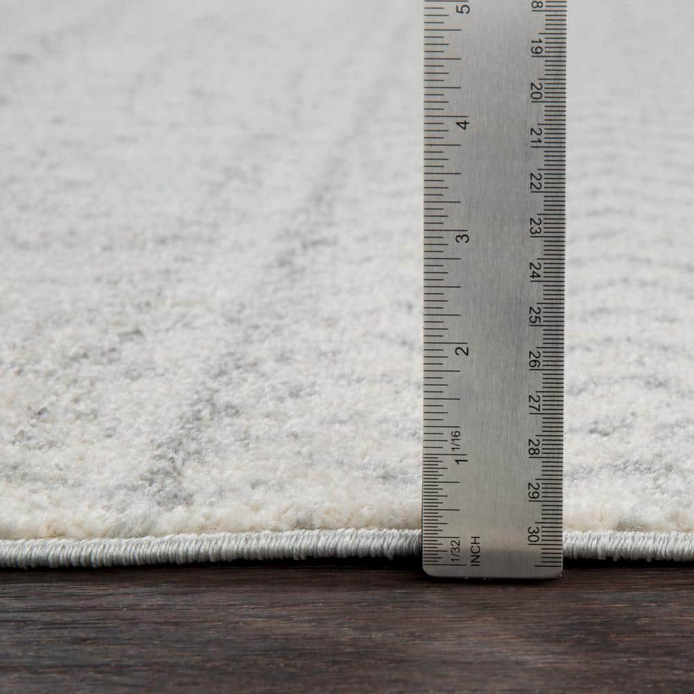 Gray Moroccan Patterned 12' x 15' Area Rug