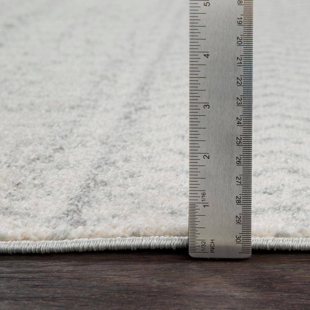 Gray Moroccan Patterned 12' x 15' Area Rug