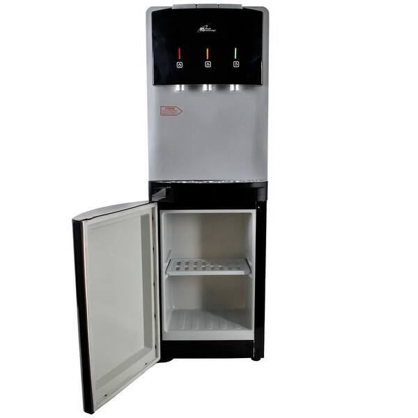 ROYAL SOVEREIGN RWD-900B Premium Tri-Temperature Top Load Water Dispenser in Silver and Black - 3
