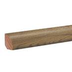 Chestnut Beluga Oak 0.62 in. Thick x 0.75 in. Wide x 94.5 in. Length Laminate Quarter Round Molding