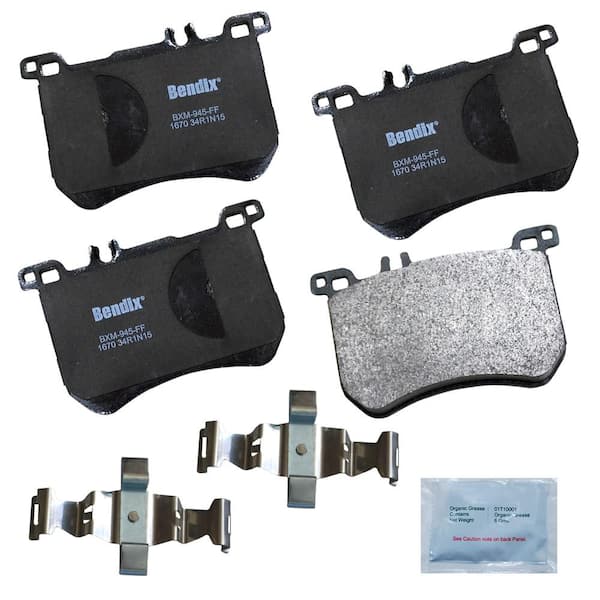Bendix Premium Copper Free Disc Brake Pad Set 1999-2001 Jeep Grand Cherokee 4.0L