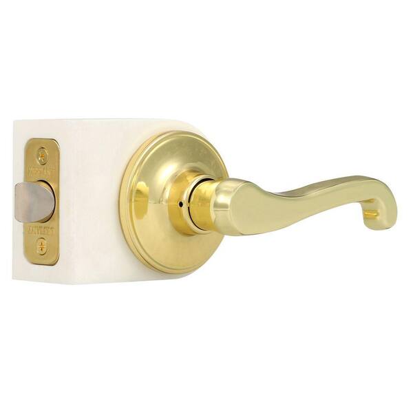 Defiant Viano Polished Brass Passage Hall/Closet Door Handle