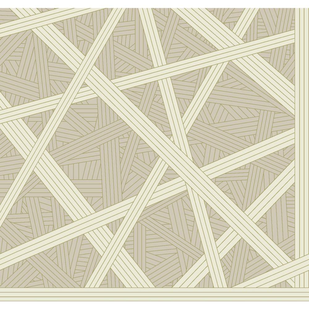 Nastri Warm Neutral Wallpaper