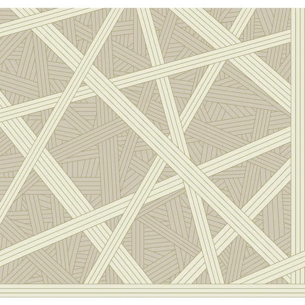 Unbranded Nastri Warm Neutral Wallpaper