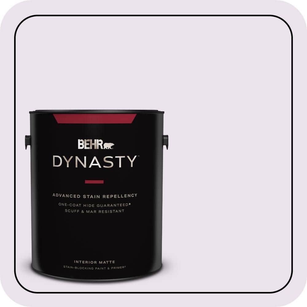 1 gal. #660A-1 Muted Melody Matte Interior Stain-Blocking Paint & Primer