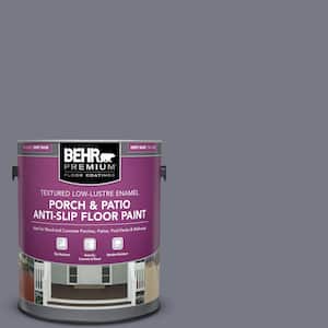 1 gal. #N540-5 Infamous Textured Low-Lustre Enamel Interior/Exterior Porch and Patio Anti-Slip Floor Paint