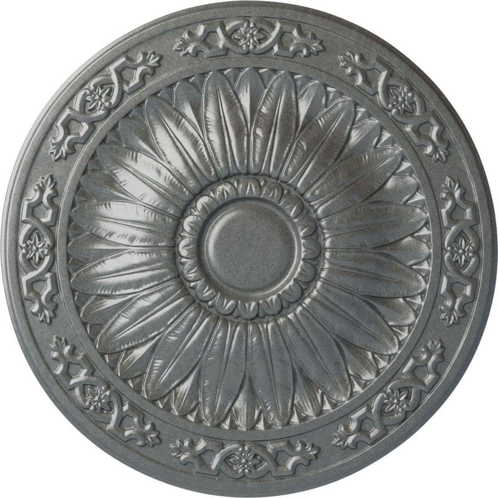 20-1/4 in. x 1-1/2 in. Lunel Urethane Ceiling Medallion (Fits Canopies upto 3-3/4 in.), Platinum price history on PriceWatchPro