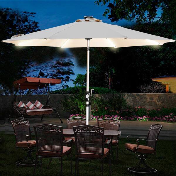 home depot light up umbrella