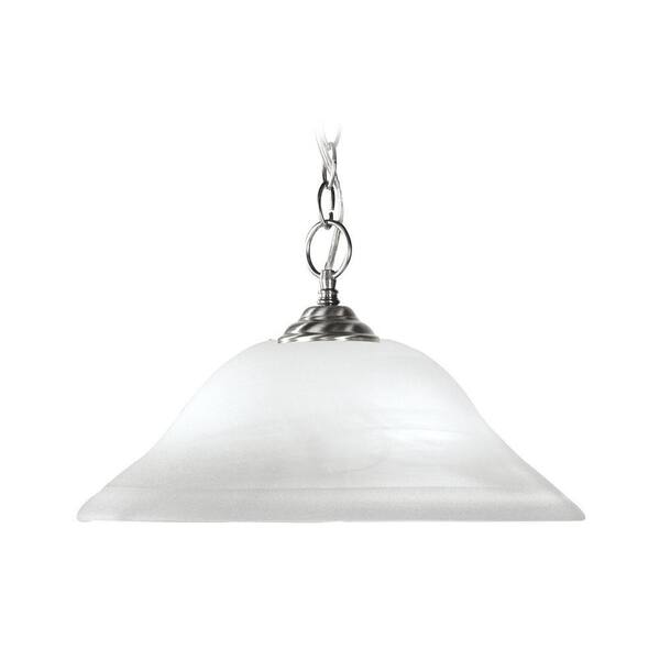 Livex Lighting Providence 1-Light Brushed Nickel Pendant