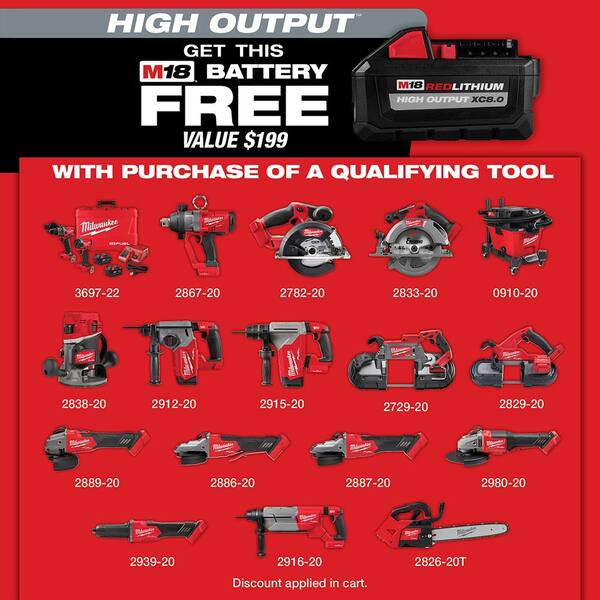 Milwaukee M18 FUEL ONE-KEY 18V Lithium-Ion Brushless Cordless 1 in 