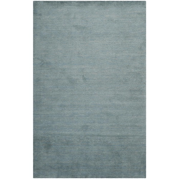 SAFAVIEH Himalaya Blue 4 ft. x 6 ft. Solid Gradient Area Rug