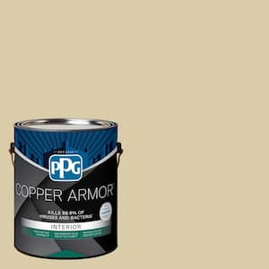 1 gal. PPG1100-3 Baked Bread Eggshell Antiviral and Antibacterial Interior Paint with Primer