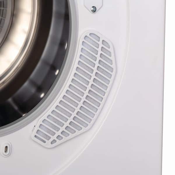 Magic Chef Compact 1.5 cu. ft. Electric Dryer in White MCSDRY15W - The Home  Depot